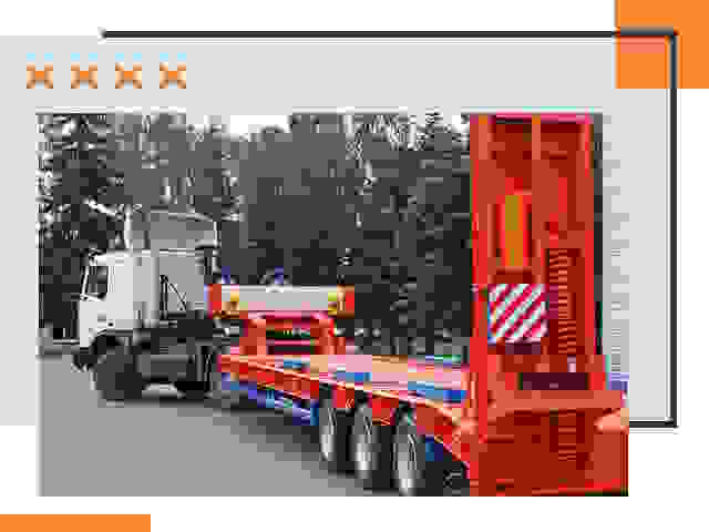 Перевозки на тралах и платформах в Спасске-Дальнем